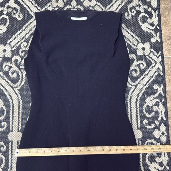 ANTONIO BERARDI Black Sleeveless Dress made in Italy 44 us 8 - Picture 14 of 14